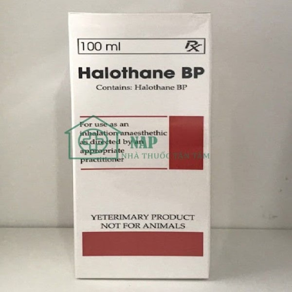 Thuốc mê Halothane cao cấp, hàng chính hãng có hiệu quả gây mê mạnh.